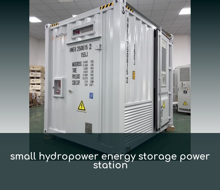 small hydropower energy storage power station