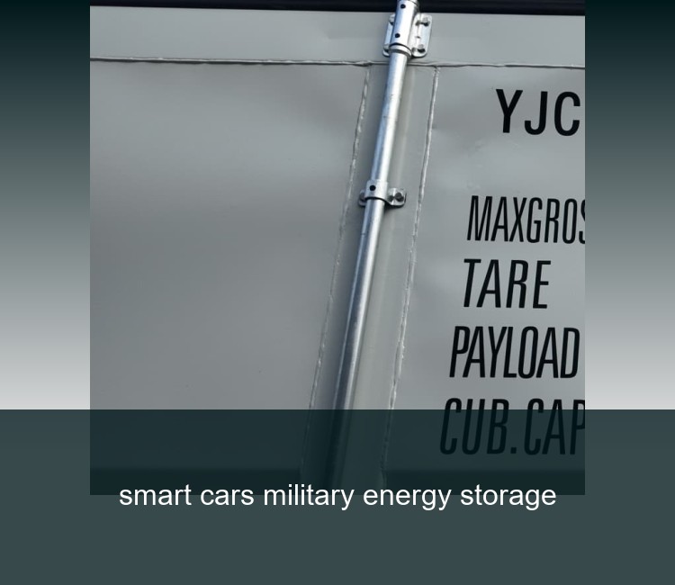 smart cars military energy storage