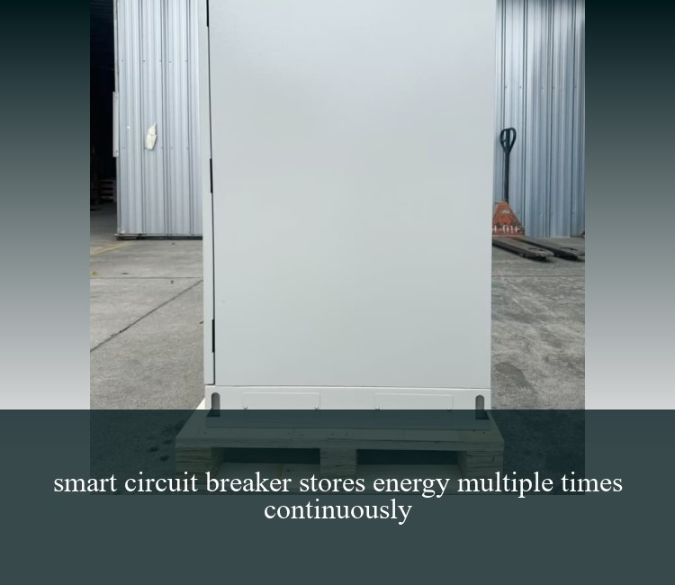 smart circuit breaker stores energy multiple times continuously