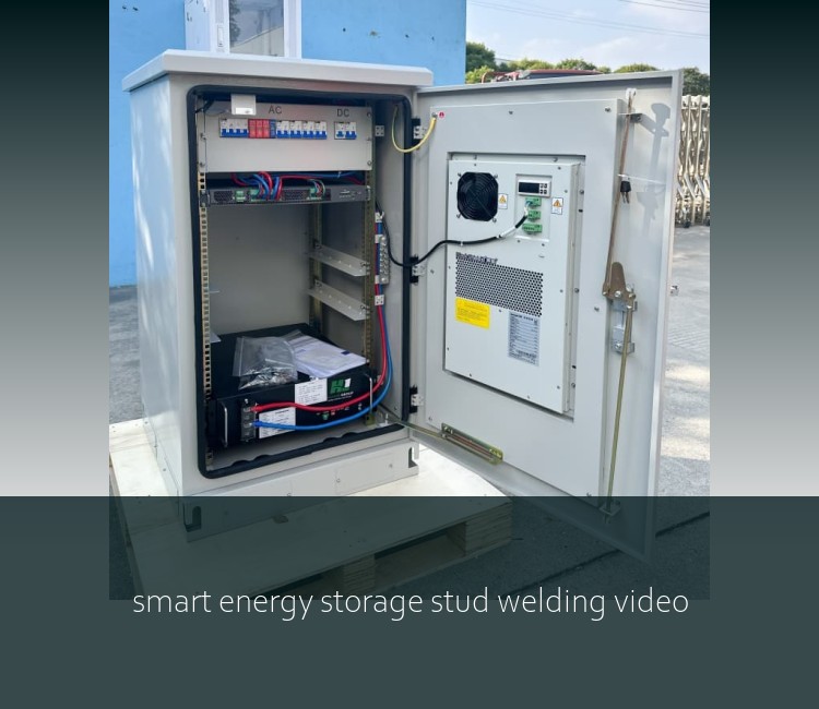 smart energy storage stud welding video