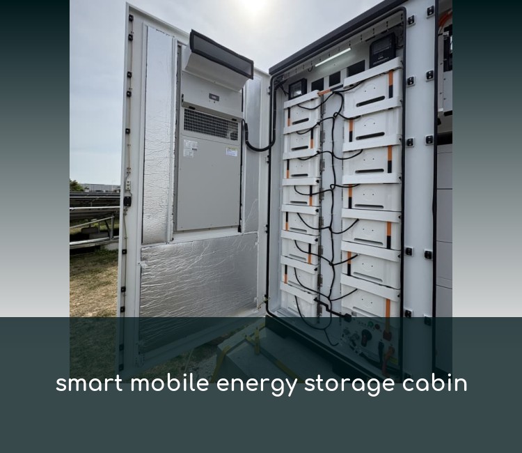 smart mobile energy storage cabin
