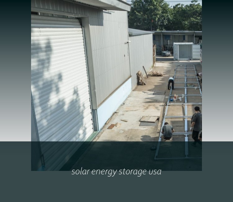 solar energy storage usa