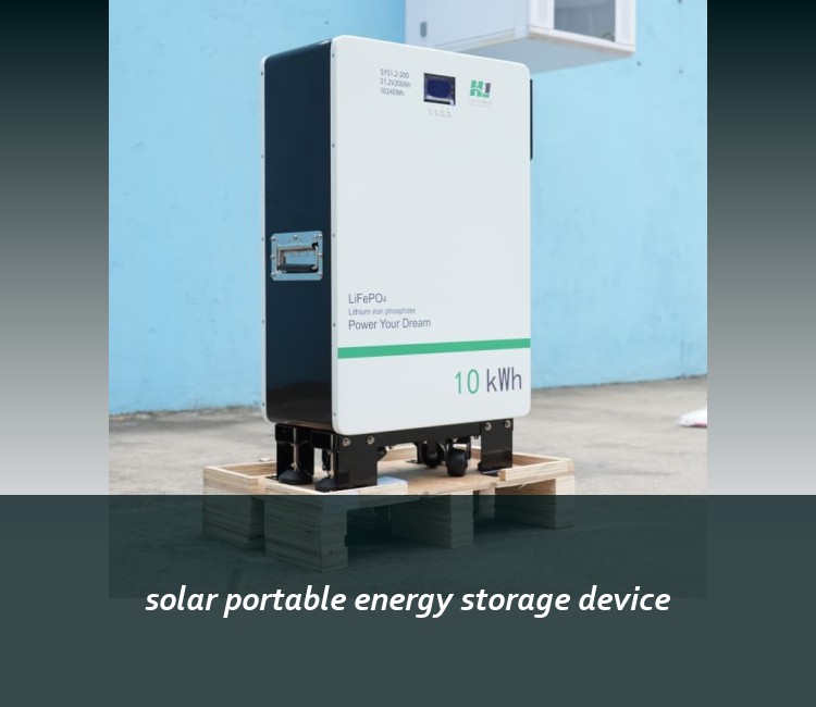 solar portable energy storage device