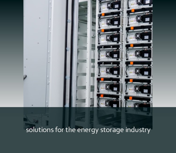 solutions for the energy storage industry