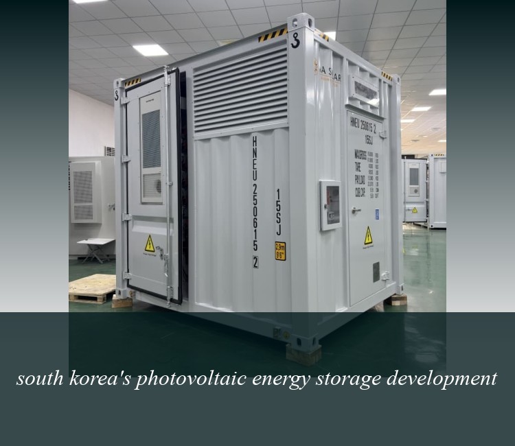 south korea's photovoltaic energy storage development