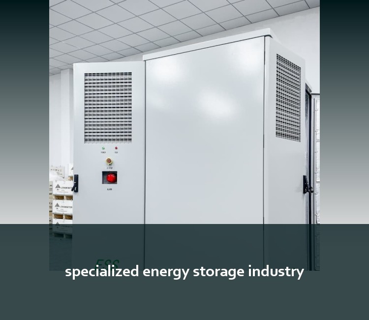 specialized energy storage industry