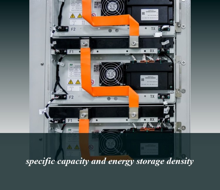 specific capacity and energy storage density