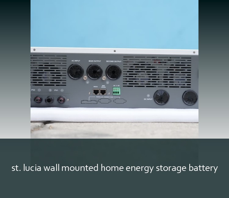 st. lucia wall mounted home energy storage battery