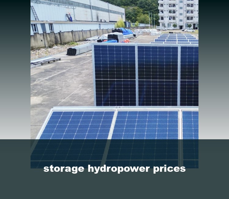 storage hydropower prices
