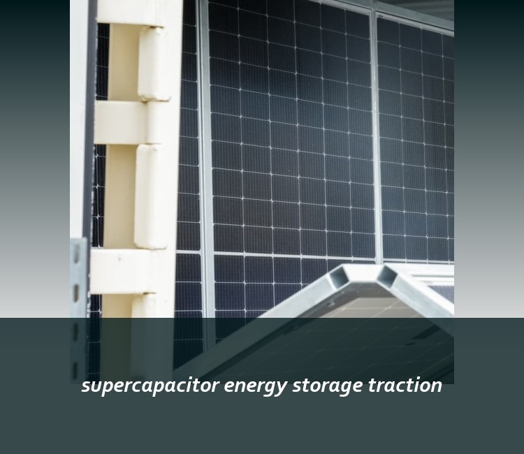 supercapacitor energy storage traction