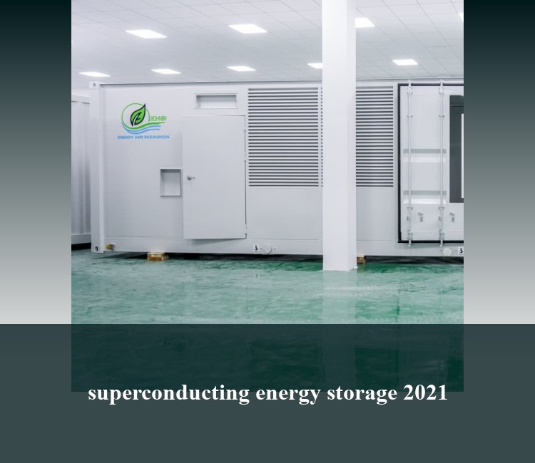 superconducting energy storage 2021