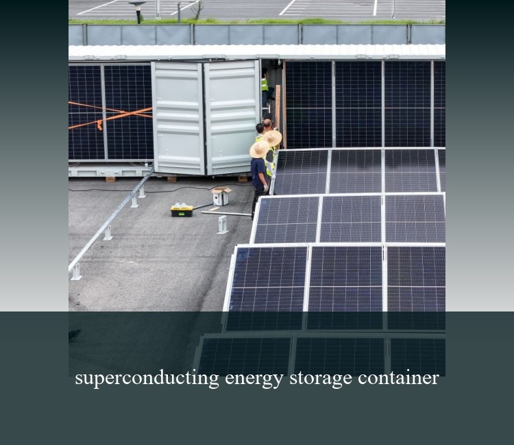 superconducting energy storage container