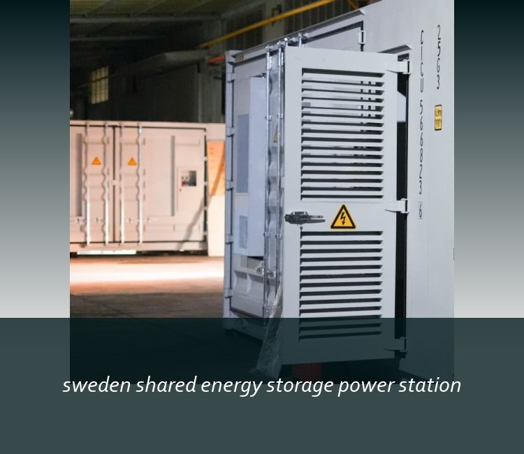 sweden shared energy storage power station