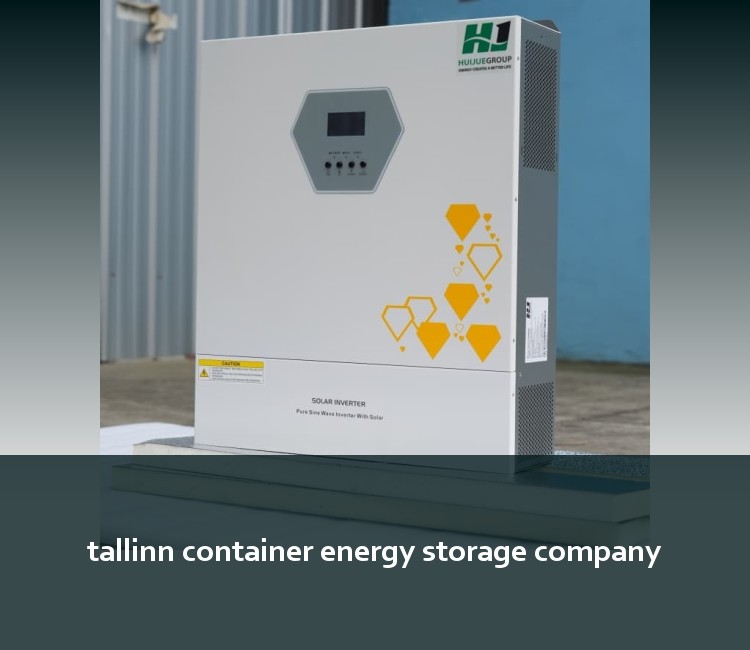 tallinn container energy storage company