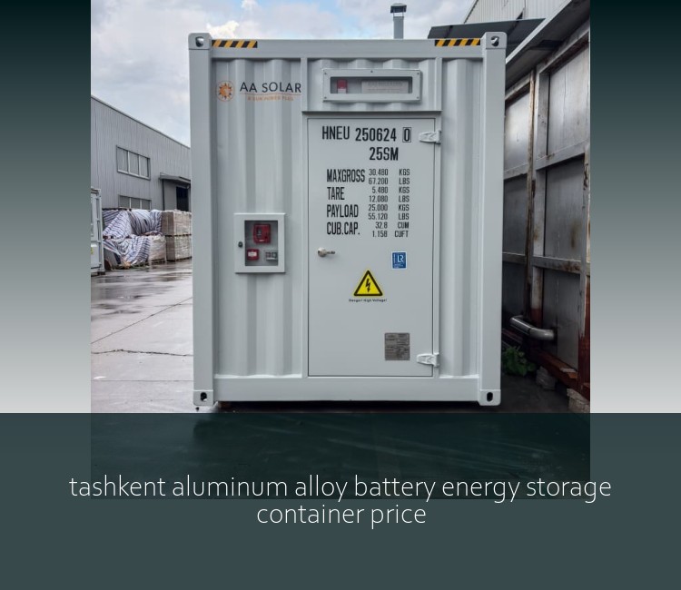 tashkent aluminum alloy battery energy storage container price