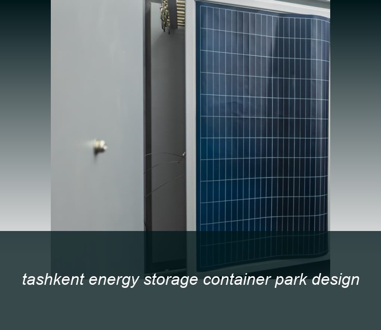 tashkent energy storage container park design
