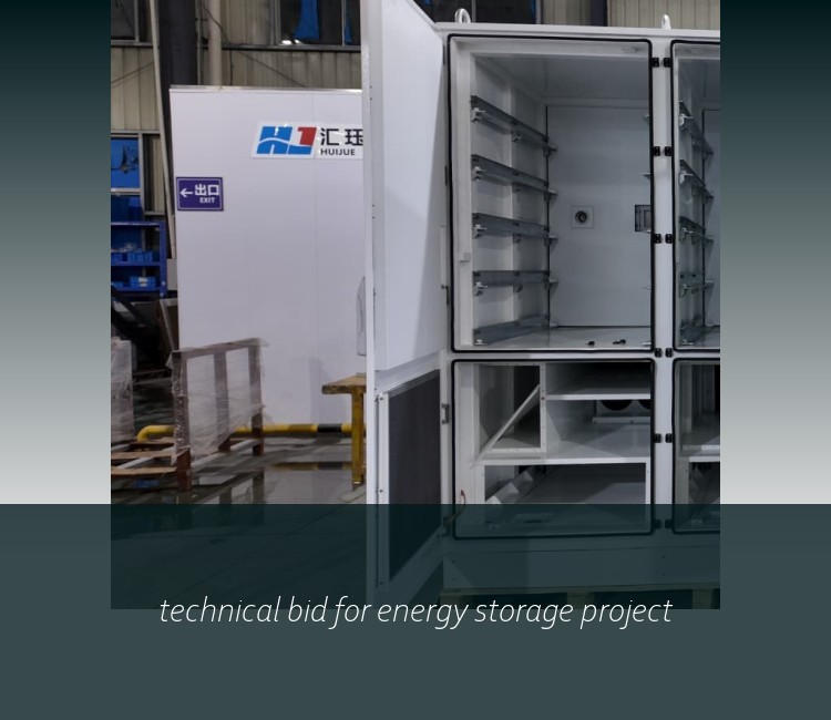 technical bid for energy storage project