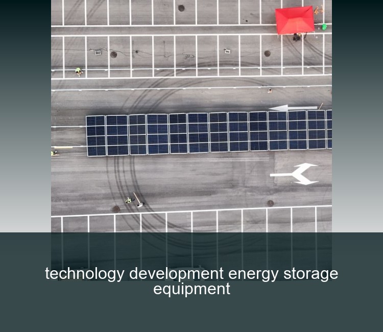 technology development energy storage equipment
