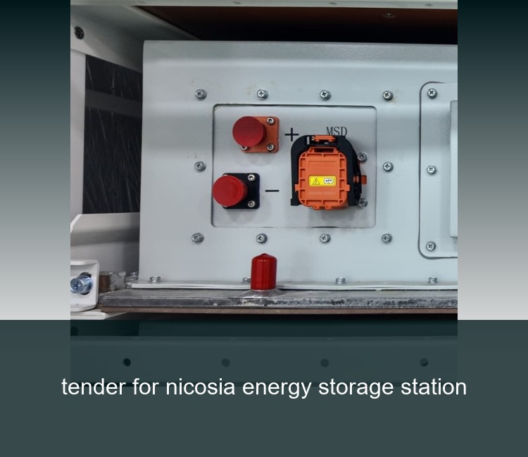 tender for nicosia energy storage station