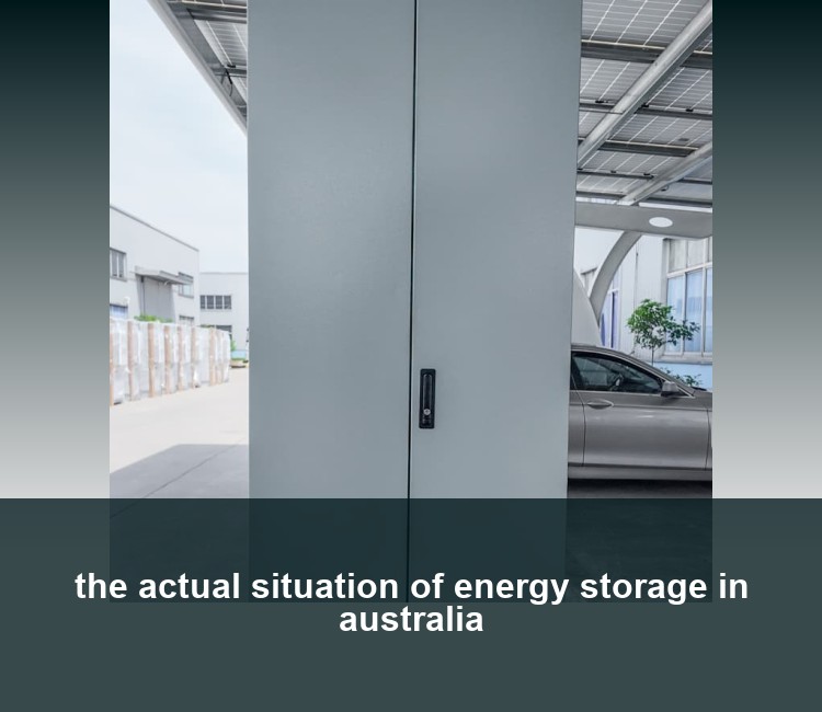 the actual situation of energy storage in australia