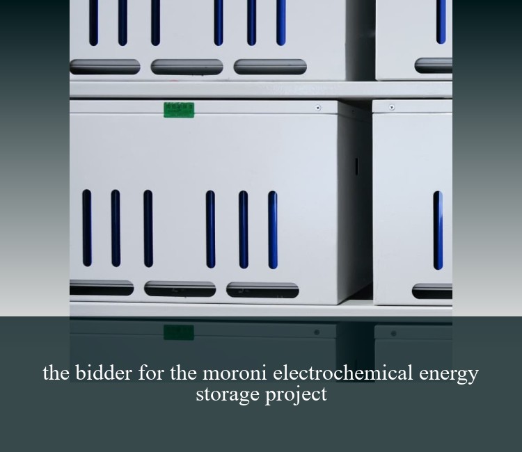 the bidder for the moroni electrochemical energy storage project