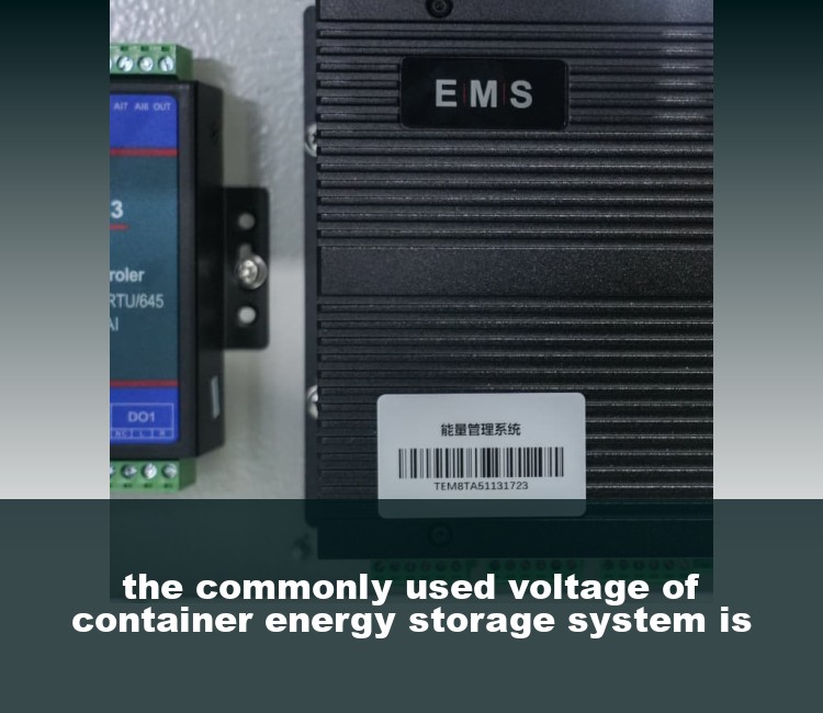 the commonly used voltage of container energy storage system is
