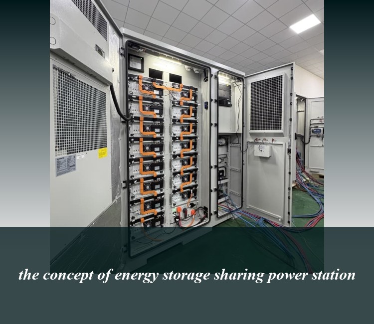 the concept of energy storage sharing power station