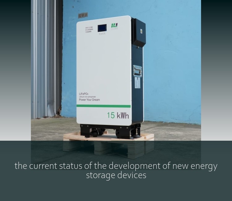 the current status of the development of new energy storage devices
