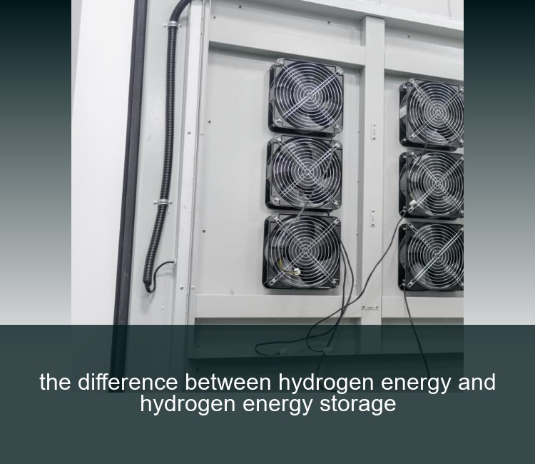 the difference between hydrogen energy and hydrogen energy storage