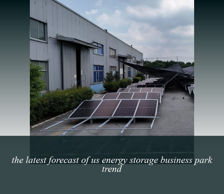 the latest forecast of us energy storage business park trend