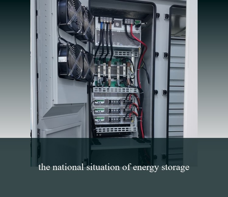 the national situation of energy storage