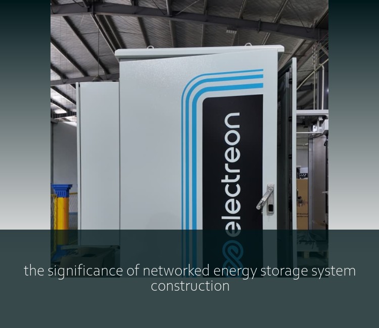 the significance of networked energy storage system construction