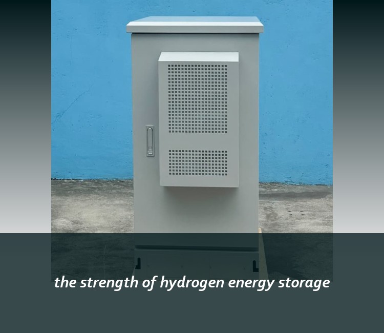 the strength of hydrogen energy storage