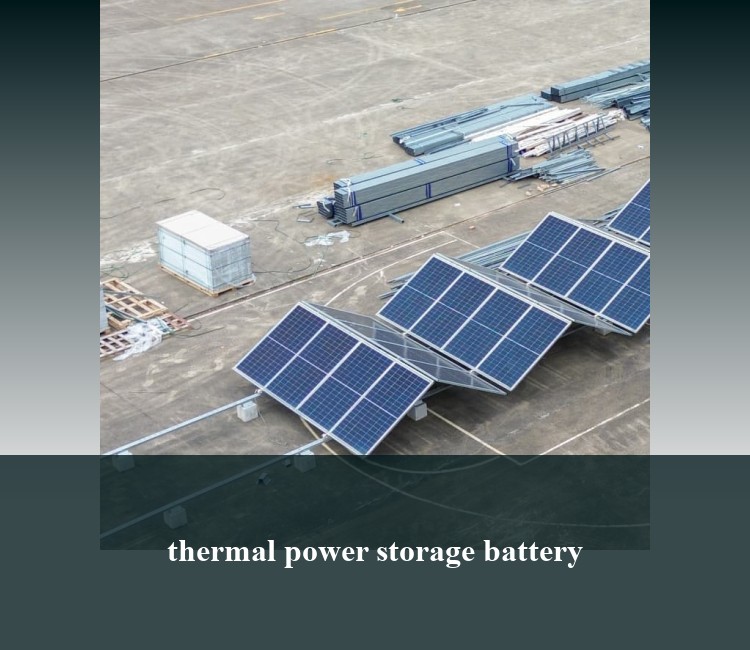 thermal power storage battery