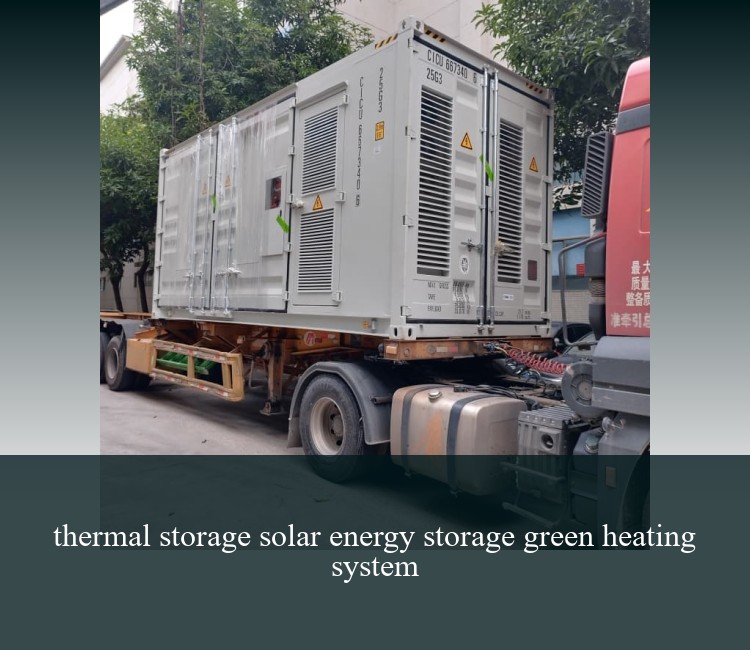 thermal storage solar energy storage green heating system