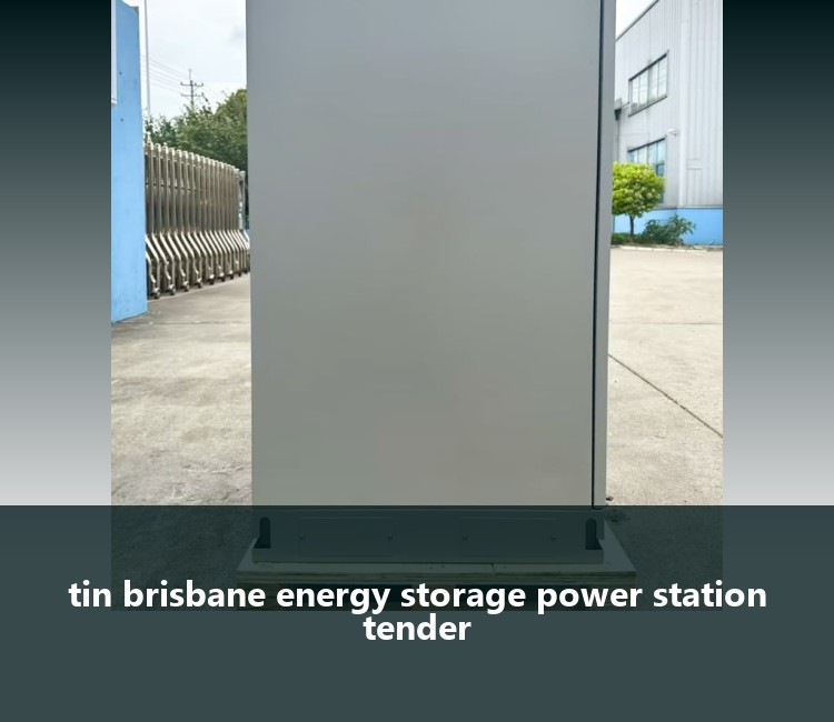 tin brisbane energy storage power station tender