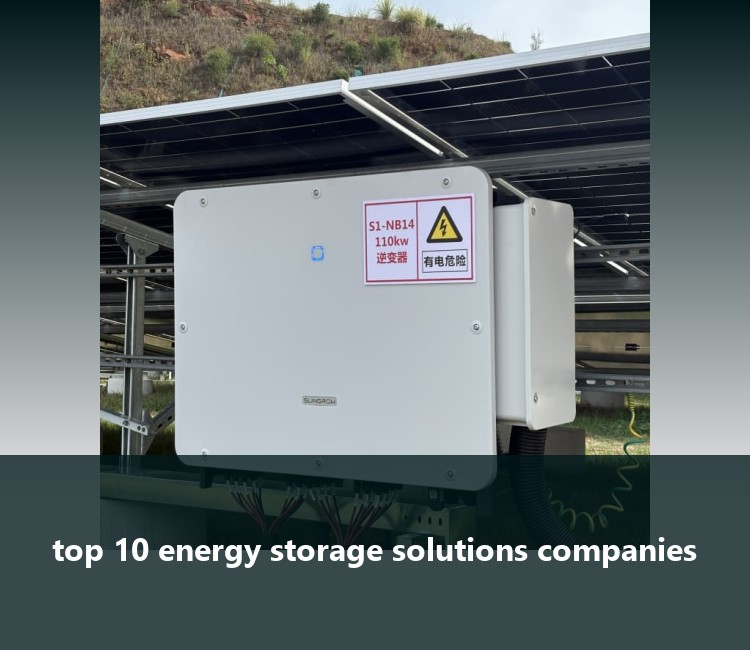 top 10 energy storage solutions companies