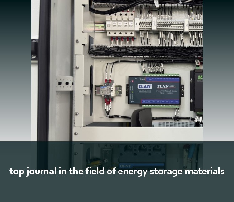 top journal in the field of energy storage materials