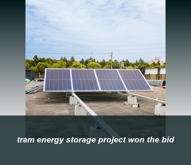 tram energy storage project won the bid