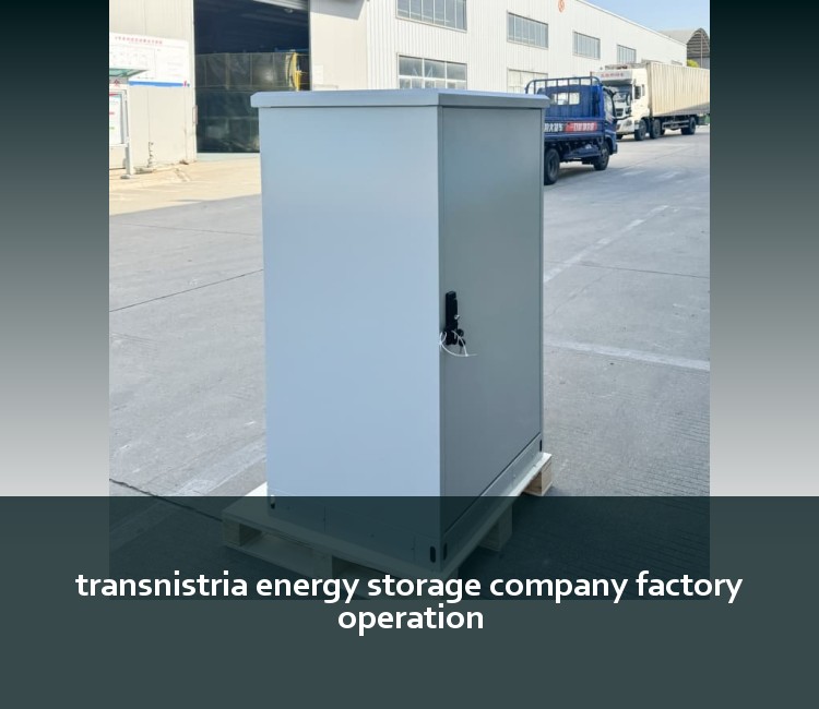 transnistria energy storage company factory operation