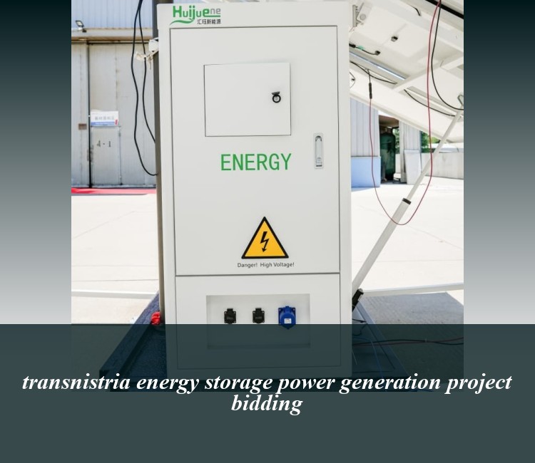 transnistria energy storage power generation project bidding