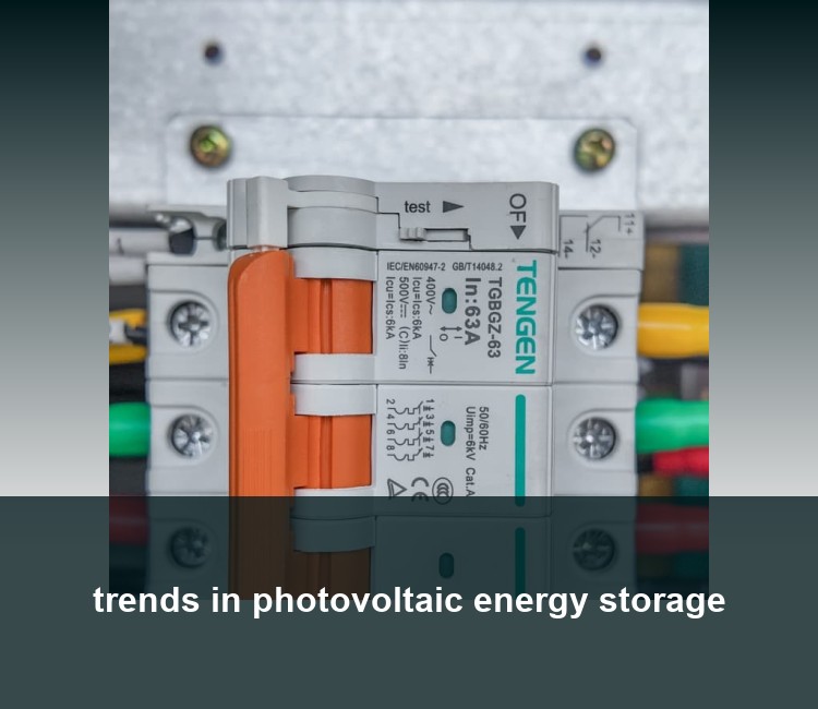 trends in photovoltaic energy storage
