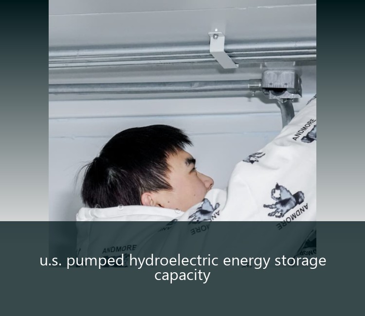 u.s. pumped hydroelectric energy storage capacity