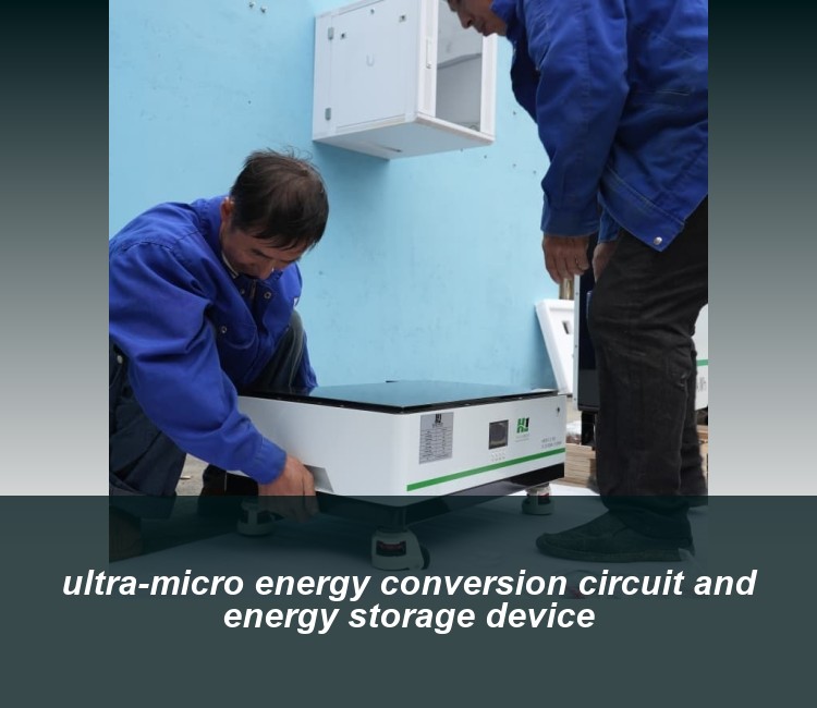 ultra-micro energy conversion circuit and energy storage device