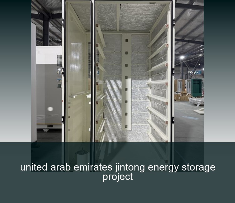 united arab emirates jintong energy storage project
