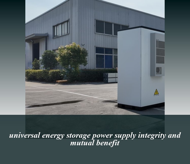 universal energy storage power supply integrity and mutual benefit