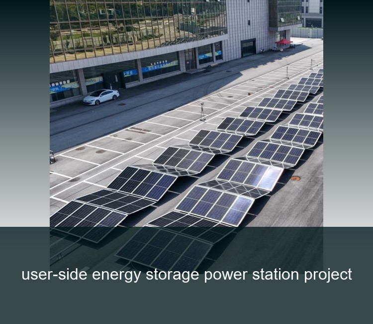 user-side energy storage power station project