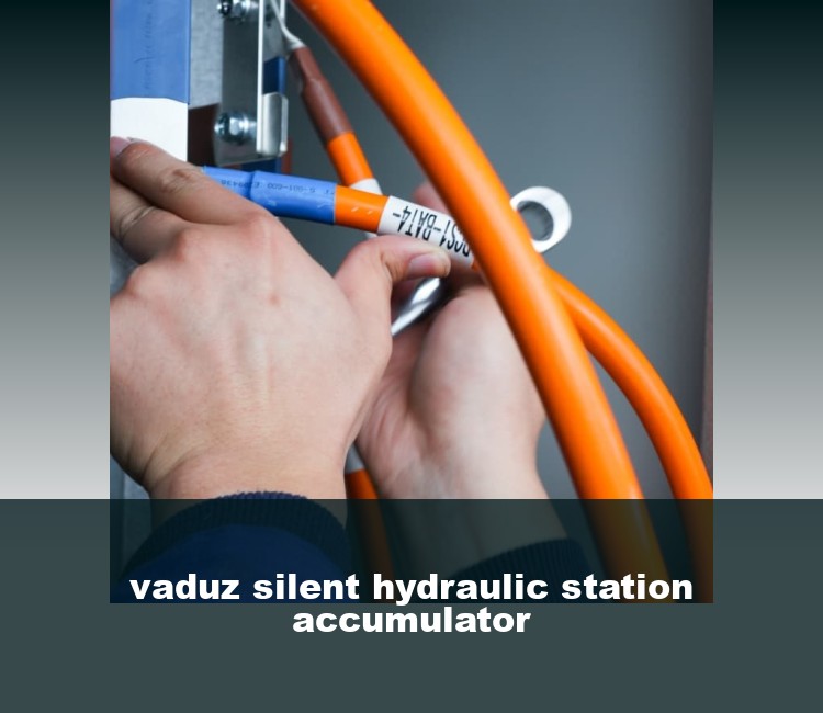 vaduz silent hydraulic station accumulator