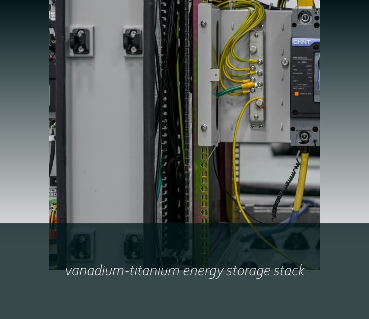 vanadium-titanium energy storage stack