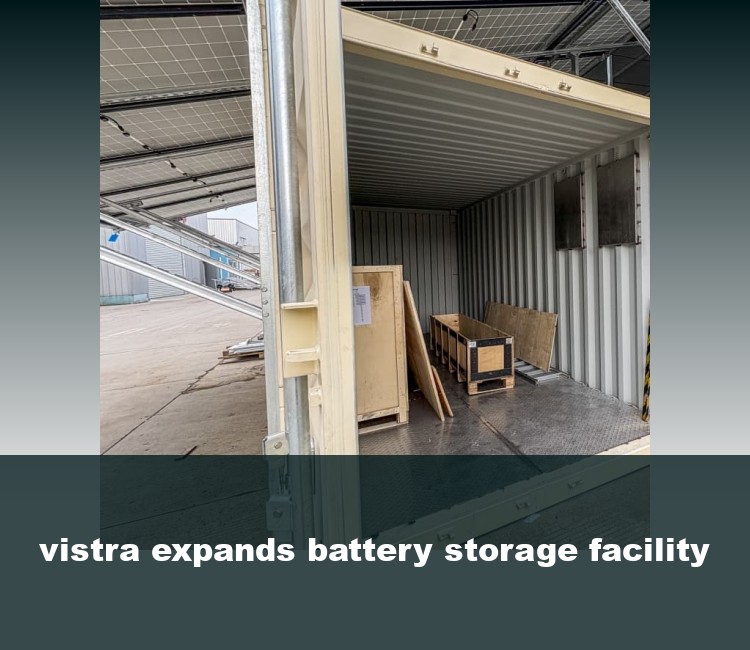 vistra expands battery storage facility